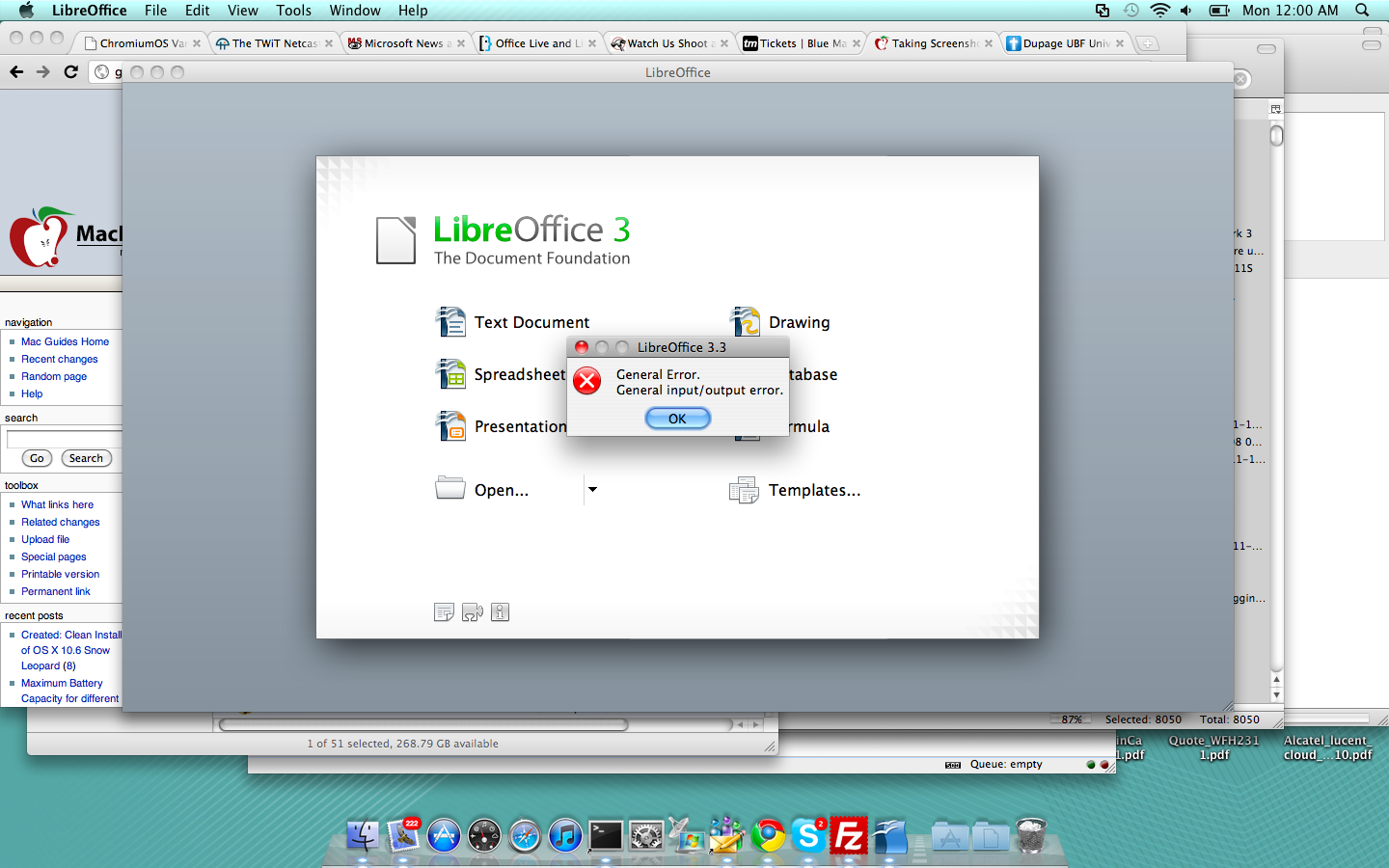 office libre for mac