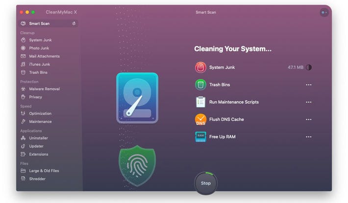 mac cleaner default